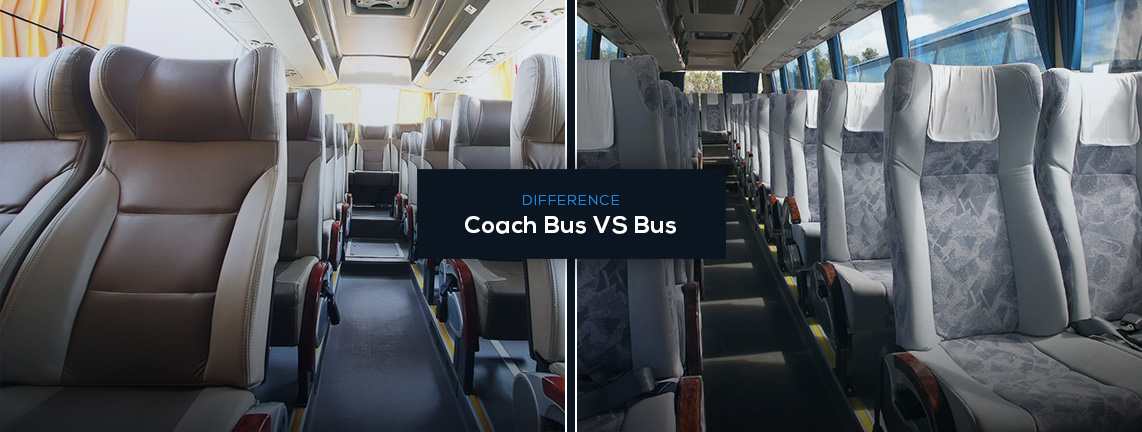 Difference Between a Bus and a Coach Bus