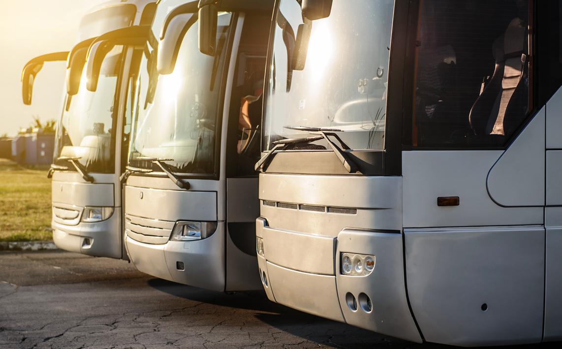 Book a charter bus in Chicago nearby